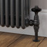 T-MAN-045-AG-PEW-PIP-LS01 - Chastleton Traditional Manual Angled Pewter Radiator Valves With Sleeves T-MAN-045-AG-PEW-PIP-LS01 - Chastleton Traditional Manual Angled Pewter Radiator Valves With Sleeves